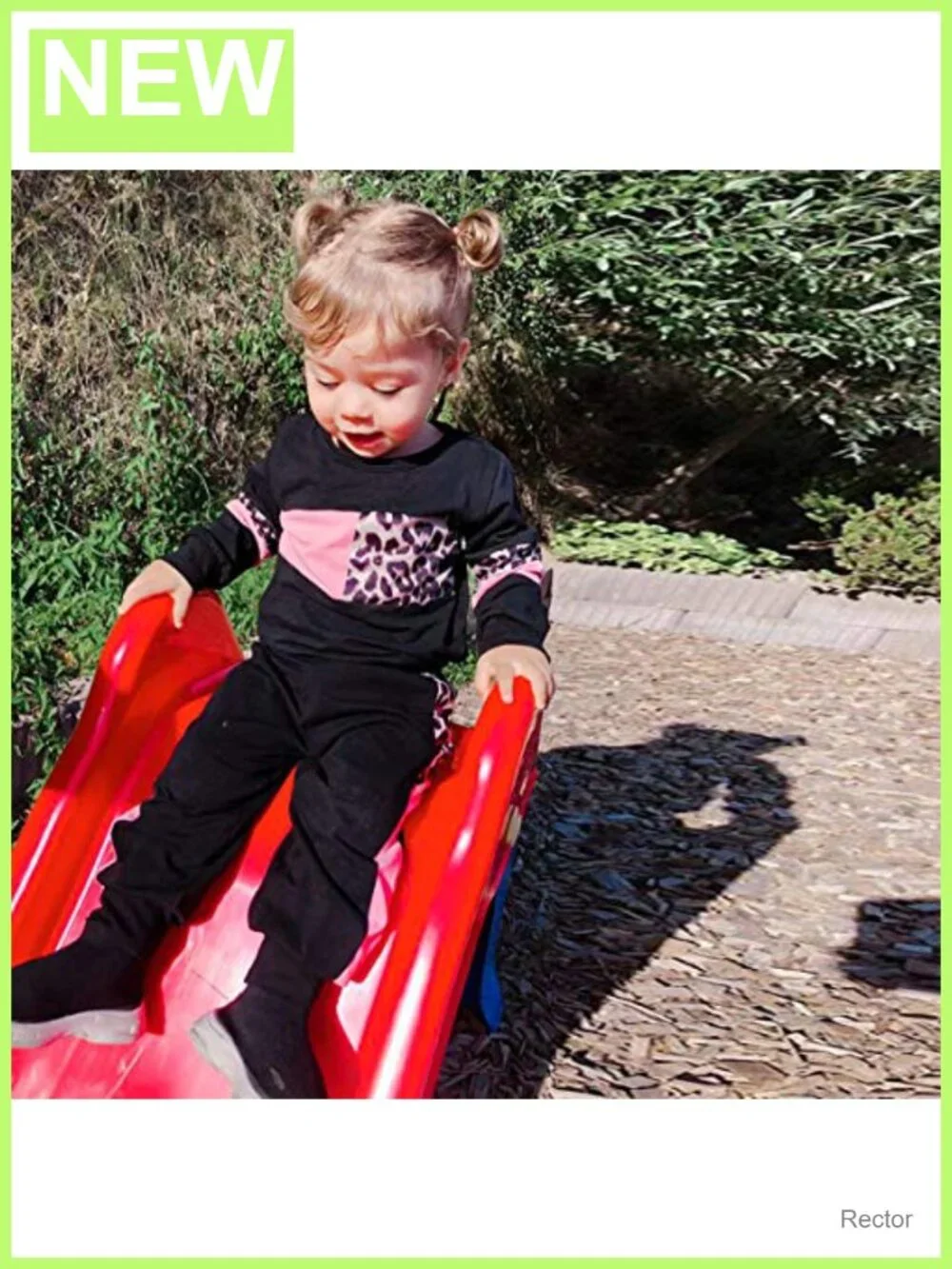 Toddler Girls Fall Winter Sweatsuit Outfit Long Sleeve Top Pants Set 1-5T